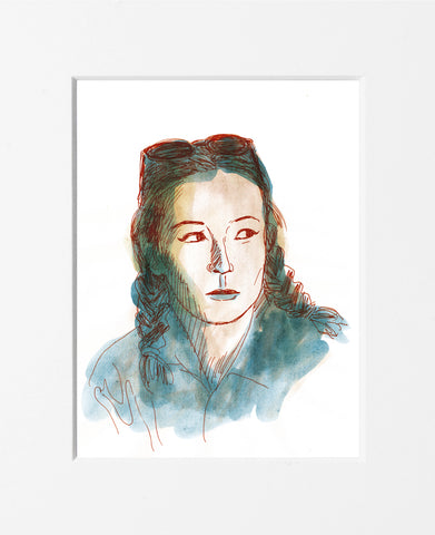 Guido Scarabottolo | Scrittori | Oriana Fallaci | SCA SCRI 052