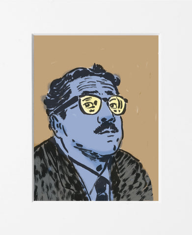 Guido Scarabottolo | Scrittori | Ennio Flaiano | SCA SCRI 055