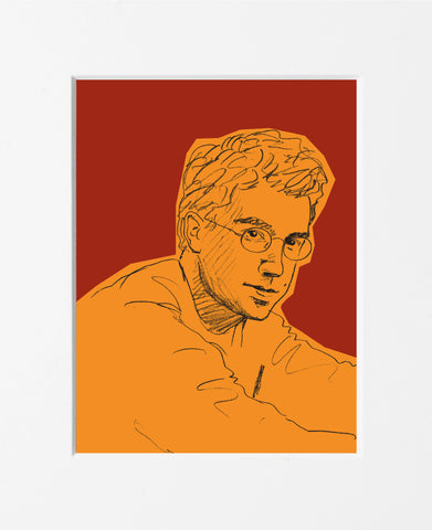 Guido Scarabottolo | Scrittori | Jonathan Safran Foer | SCA SCRI 058