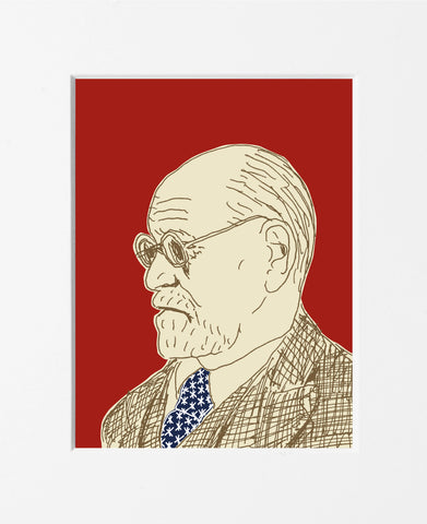 Guido Scarabottolo | Scrittori | Sigmund Freud | SCA SCRI 059