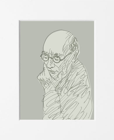 Guido Scarabottolo | Scrittori | André Gide | SCA SCRI 064