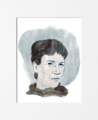 Guido Scarabottolo | Scrittori | Natalia Ginzburg | SCA SCRI 066