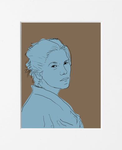 Guido Scarabottolo | Scrittori | Brigitte Giraud | SCA SCRI 067