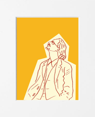 Guido Scarabottolo | Scrittori | Peter Handke | SCA SCRI 071