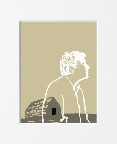 Guido Scarabottolo | Scrittori | Séamus Heaney | SCA SCRI 072