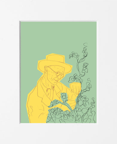 Guido Scarabottolo | Scrittori | Hermann Hesse | SCA SCRI 073