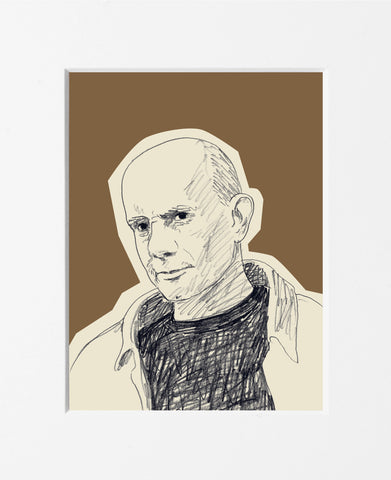 Guido Scarabottolo | Scrittori | Nick Hornby | SCA SCRI 074