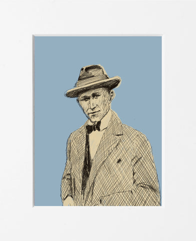 Guido Scarabottolo | Scrittori | Ernst Jünger | SCA SCRI 079