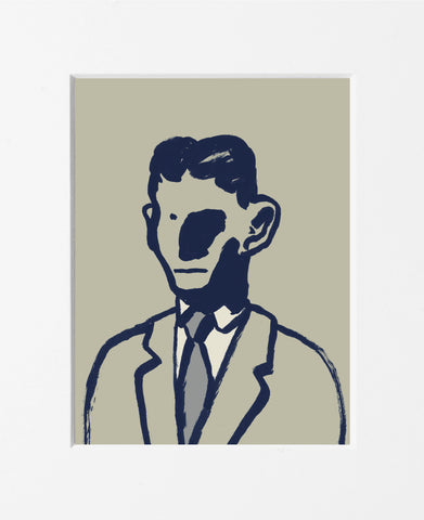 Guido Scarabottolo | Scrittori | Franz Kafka | SCA SCRI 081