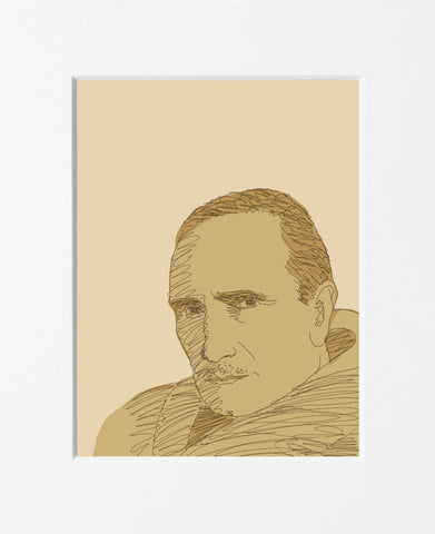 Guido Scarabottolo | Scrittori | Tommaso Landolfi | SCA SCRI 086