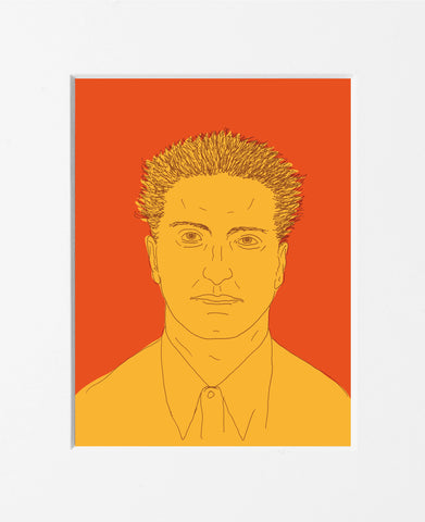 Guido Scarabottolo | Scrittori | Carlo Levi | SCA SCRI 088