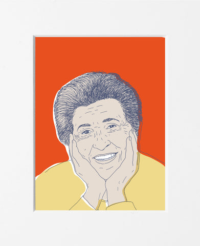 Guido Scarabottolo | Scrittori | Miriam Mafai | SCA SCRI 094