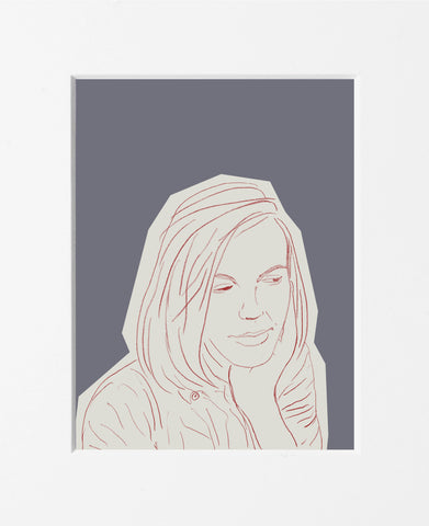 Guido Scarabottolo | Scrittori | Ingeborg Bachmann | SCA SCRI 009