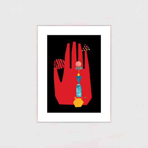 Giulia Orecchia | Mano | 25 x 25 cm | (MINI GO33)