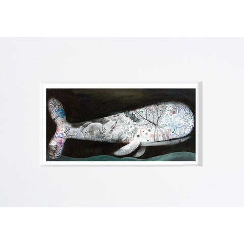 Simona Mulazzani | Balena bianca | 22,5 x 30 cm | (MINIMU 21)