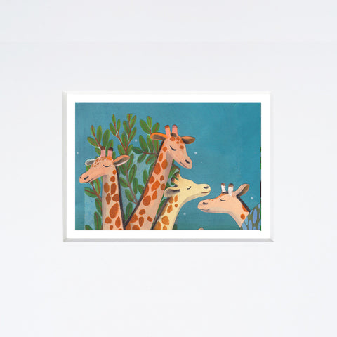 Simona Mulazzani | Giraffe | 25 x 25 cm | (MINIMU 86)